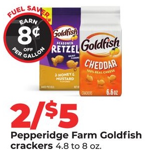 Pepperidge Farm Goldfish crackers