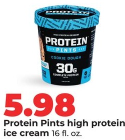 Protein Pints high protein ice cream