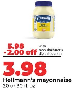 Hellmann's mayonnaise