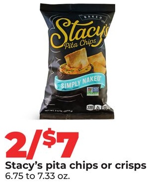 Stacy's pita chips or crisps