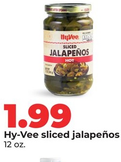 Hy-Vee sliced jalapeños