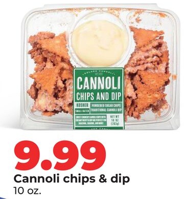 Cannoli chips & dip