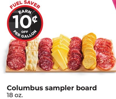 Columbus sampler board