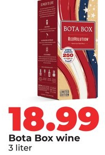 Bota Box wine