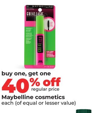 Maybelline cosmetics