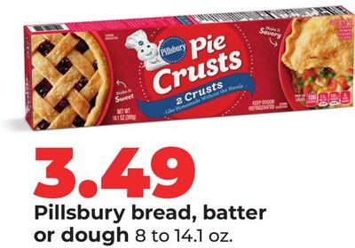 Pillsbury bread, batter or dough