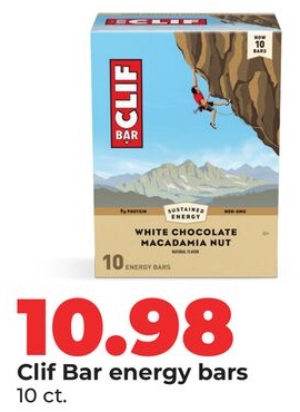Clif Bar energy bars