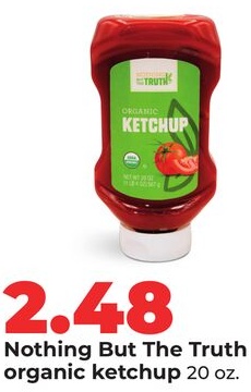 Nothing But The Truth organic ketchup