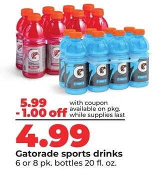 Gatorade sports drinks