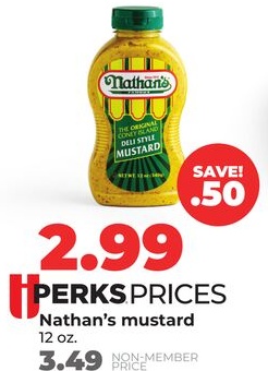 Nathan's mustard