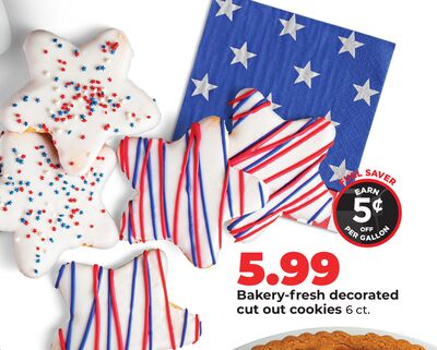 Bakery-fresh decorated cut out cookies