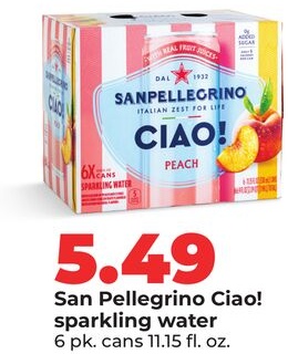 San Pellegrino Ciao! sparkling water