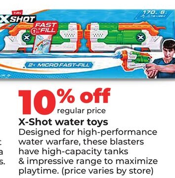 X-Shot water toys