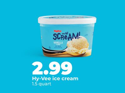 Hy-Vee ice cream