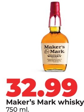 Maker's Mark whisky