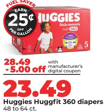 Huggies Huggfit 360 diapers