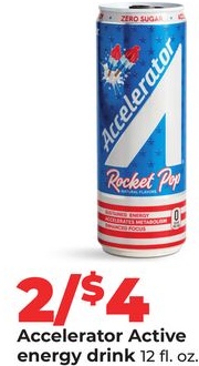 Accelerator Active energy drink