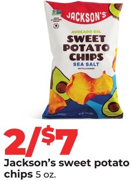 Jackson's sweet potato chips