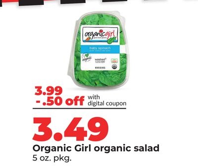 Organic Girl organic salad