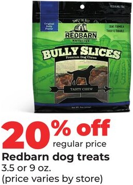 Redbarn dog treats