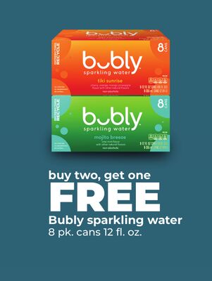 Bubly sparkling water
