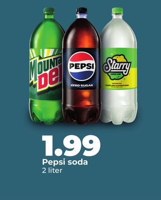 Pepsi soda