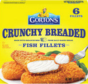 Louis Kemp Imitation Crab or Lobster Meat 8 oz. or Gorton's Breaded Fish Fillets, Sticks or Shrimp 8-4 oz.