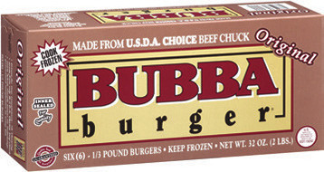 Bubba Beef Burgers