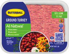 Butterball Fresh 93% Lean Ground Turkey