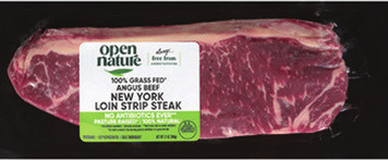 Open Nature Boneless Beef Strip Steak