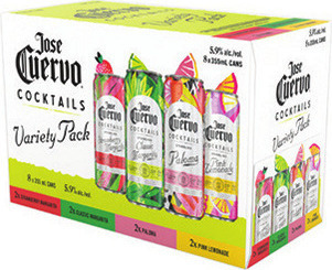 Good Boy Vodka Cocktail, Absolut & Ocean Spray Cocktails or Jose Cuervo Cocktail Variety Packs