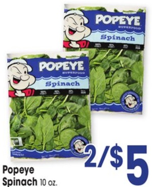 Popeye Spinach