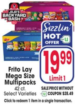 Frito Lay Mega Size Multipacks