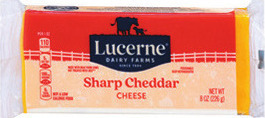 Lucerne Sliced or Chunk Cheese