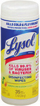 Lysol Disinfecting Wipes 35 ct., Lysol Kitchen Pro 22 oz., Lysol Power Bathroom or Toilet Bowl Cleaner 24-32 oz.
