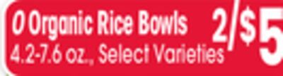 O Organic Rice Bowls