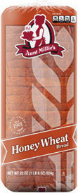 Aunt Millie's Italian, Buttermilk, Honey Wheat, Deluxe White, 100% Wheat or Potato Bread 22 oz. or Stadium Buns 8 ct.