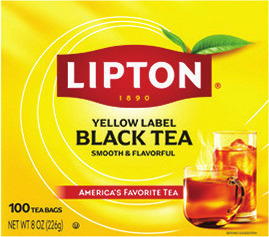 Lipton Black Tea Bags