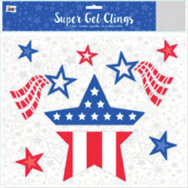 Patriotic Gel Clings