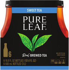 Lipton Tea 12 pk., 16.9 oz. or Pure Leaf 6 pk., 16.9 oz
