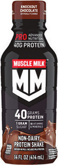 Muscle Milk Pro 40 14 oz. or Starbucks Protein Coffee 12 oz.
