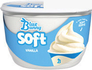 Blue Bunny Soft Ice Cream or Mini Swirl Cones