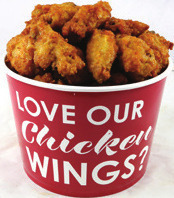 Signature Chicken Wing or Tender Buckets