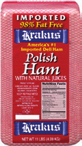 Eckrich Salami, Krakus Ham or Land O Lakes American Cheese