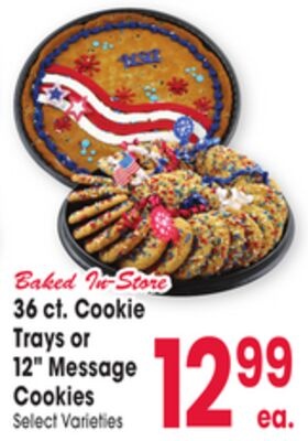 36 ct. Cookie Trays or 12