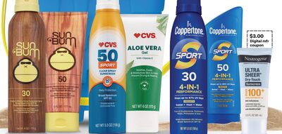 Sun Bum sunscreen spray or lotion