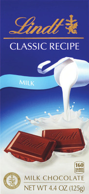 Lindt 1.7-4.4 oz or Ghirardelli bars.