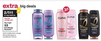L'Oreal Elvive shampoo or conditioner
