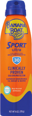 Banana Boat Sport SPF 30 or SPF 50 spray