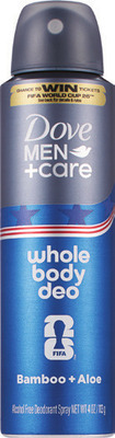 Dove, MEN+Care or Degree dry sprays